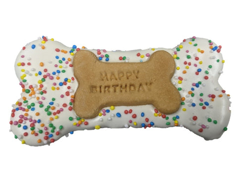 Birthday Bone Cookie