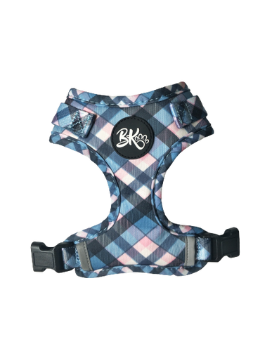 Tartan - Adjustable Dog Harness - Furry Lane Pet Boutique