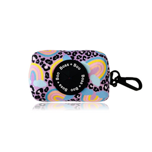 Rainbow Leopard - Waste Bag Holder - Furry Lane Pet Boutique