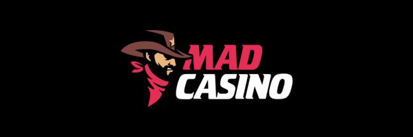 Mad Casino lobby with VIP tier progress panel